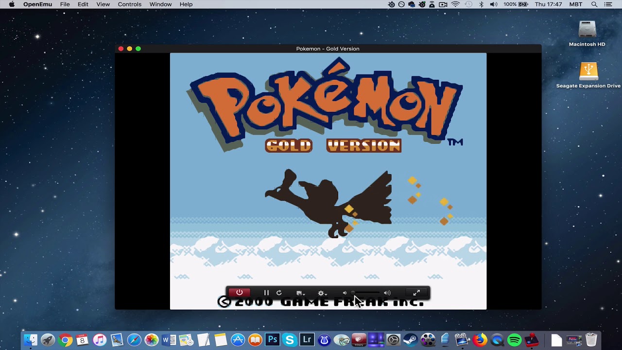 pokemon black mac emulator